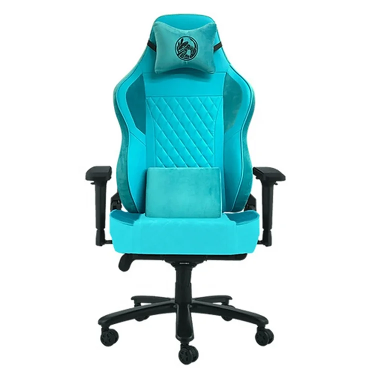 Best Gaming Chairs Boujee Blue Cadeiras Gamer Custom Logo Seat-Height Adjustable Gas Lift Recliner Anji Ergonomic Gaming Chair