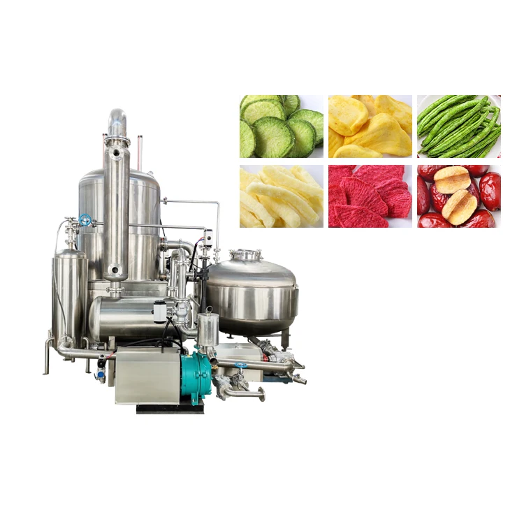 Vegetables And Fruit Seafood French Fries Chicken Vacuum Frying Machine Vacuum Deep Fryer