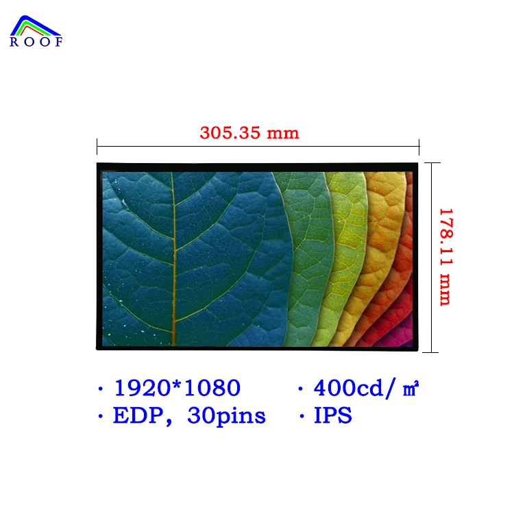  Изготовление на заказ 13 3 дюймов ЖК-Дисплей 1920*1080 IPS ScreenTouch