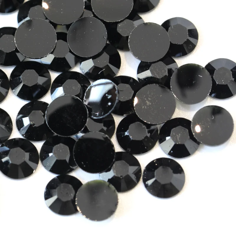 Top Selling Jelly Silver Bottom Resin Non Hot Fix Rhinestones Transfer Designs for Wedding Dress Decoration