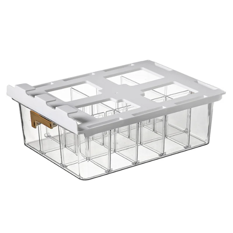 Wardrobe Storage Drawer Type Tie Box Bedroom Panties Compartment Pull out Organizer for Bra, Socks, Scarfs