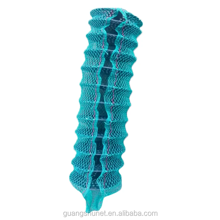 30-60 strands, customizable diameters, not susceptible to parasites folding oyster cage net