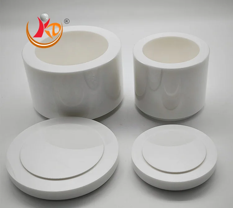 Grinding tank customized zirconia ball mill jar used for  FRITSCH PULVERISETTE 6 P5