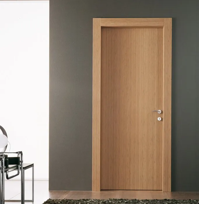 Solid Wood Door for house interior room Fast Delivery factory cheaper price good quality anti-scratch latest design wooden doors