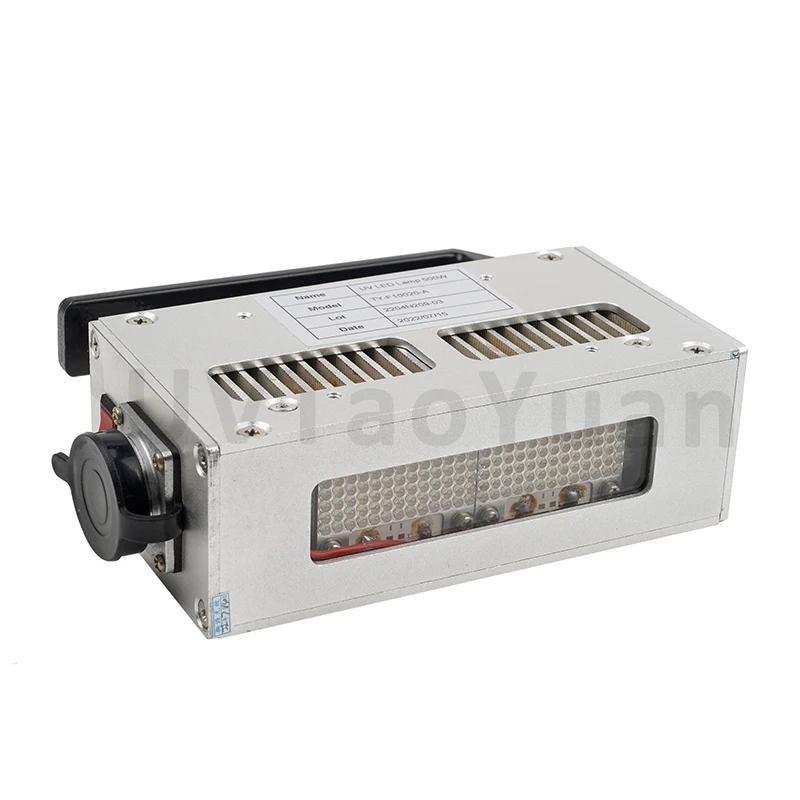 Воздушная охлаждающая УФ-лампа 395nm 500 Вт светодиодная чернильная портативная световая система Светодиодная лампа для отверждения