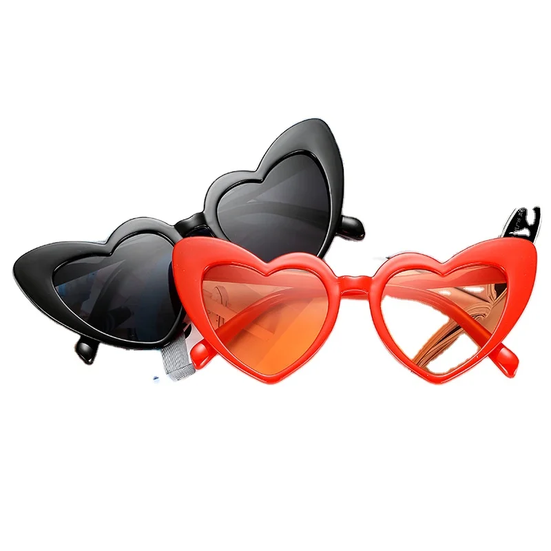 Women Fashion Heart Shaped Effects Glasses Watch The Lights Change To Heart Shape At Night Diffraction Glasses Female Sunglasses