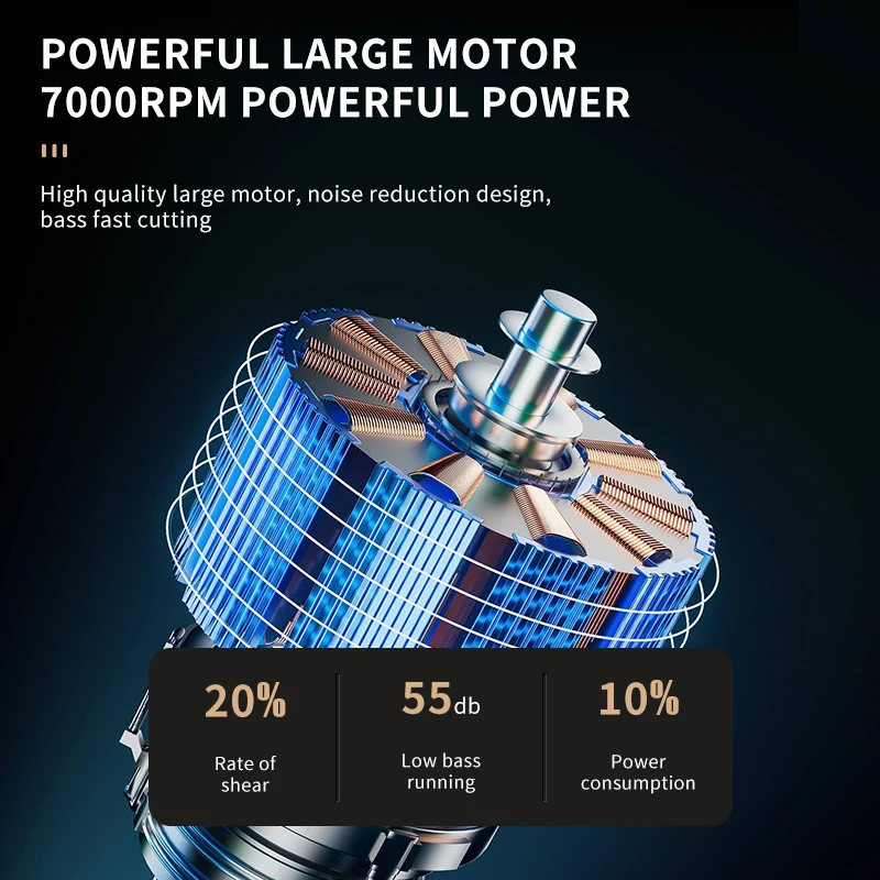 Manufacturer New Design Patented Man Electric Men  Hair Trimmer Chargeable Barber Hair Clipper