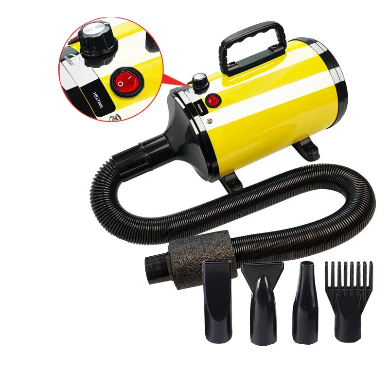 High Velocity haardroger voor huisdieren Water Stepless Speed Blower Mute Pet Dog Hair Grooming Dryer Machine