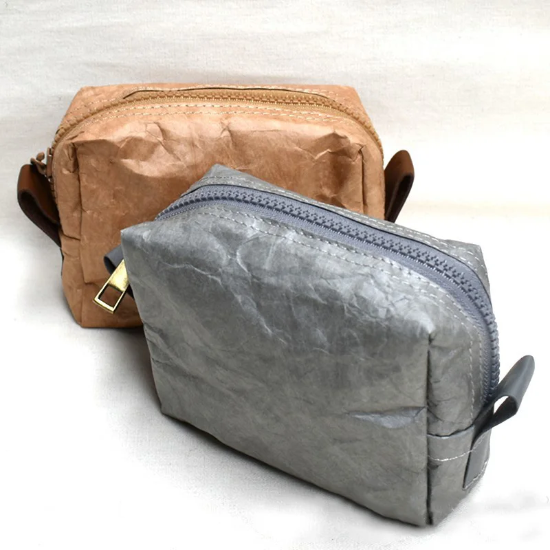 Eco Friendly Waterproof Tyvek Wallet Wholesale Make Up Bag Dupont Paper Storage Bag