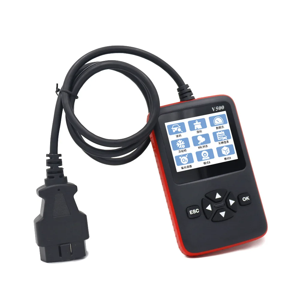 OBD2 сканер, новая карта считывания кода автомобиля 24 В obd2, диагностический инструмент, автомобильный диагностический инструмент, тестер двигателя obd2