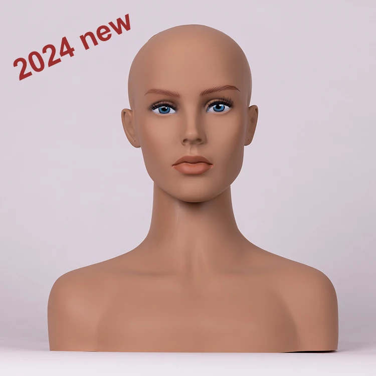 HUAYANG Wholesale Beautiful High Quality Wig Realistic Mannequin Head for Wig Display