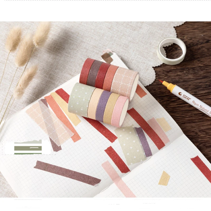 Sweet Dream Series Washi Paper Tape Masking Tape Set Washi Tape Roll Small MOQ