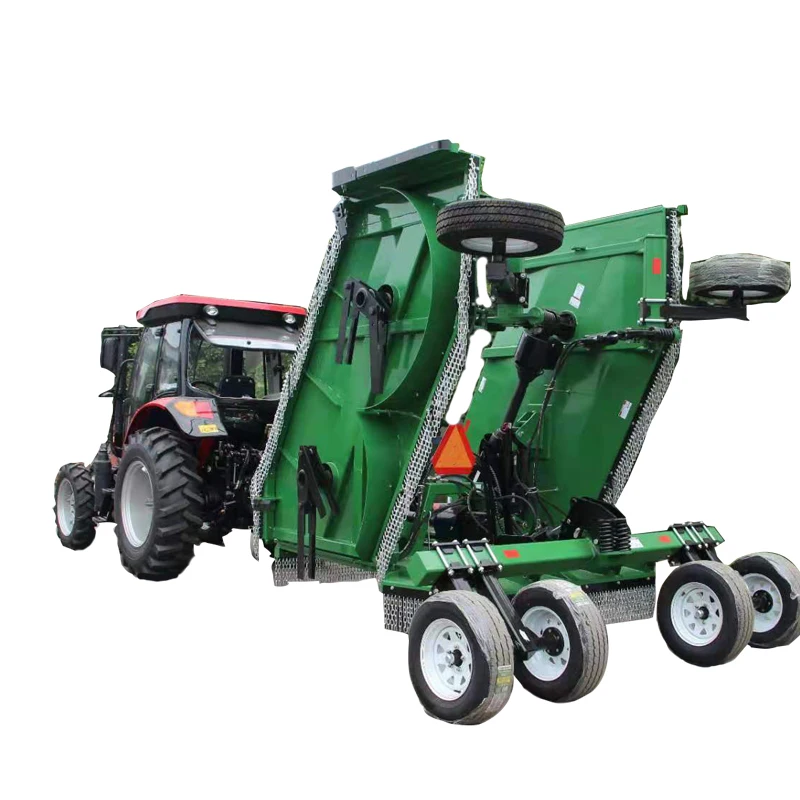 tractor tow behind horticulture agriculture farm use rotary mower