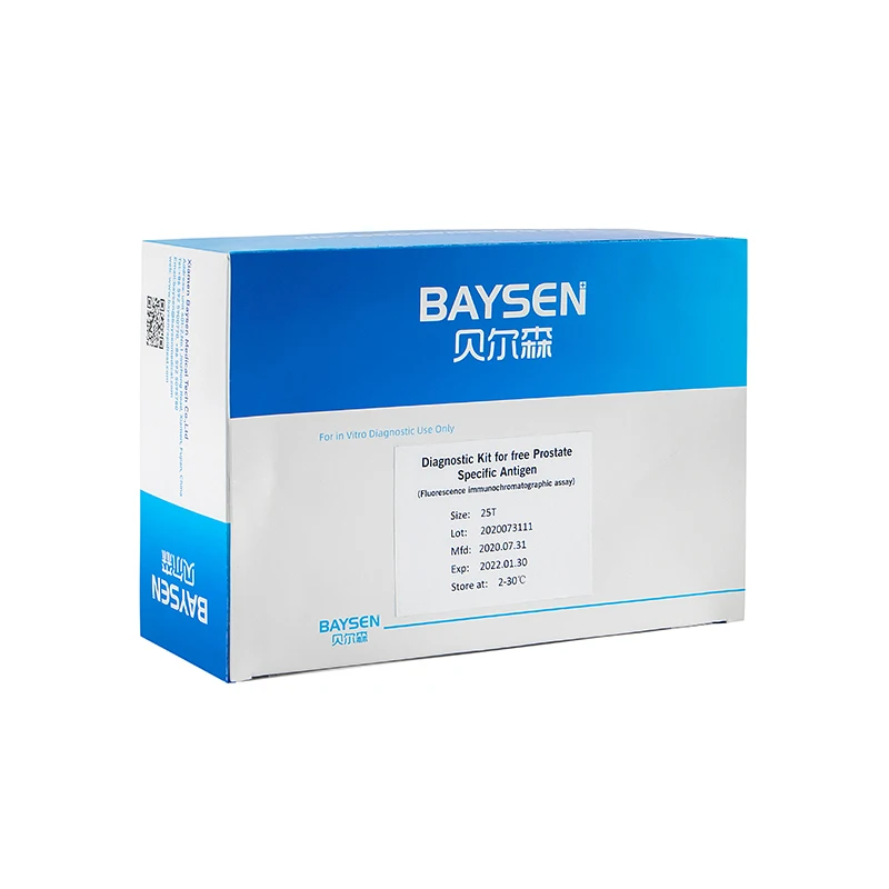 Wholesale Blood   Prostate Specific Antigen quantitative rapid detect  test kit PSA FIA Lab reagent  for  prostatic disease