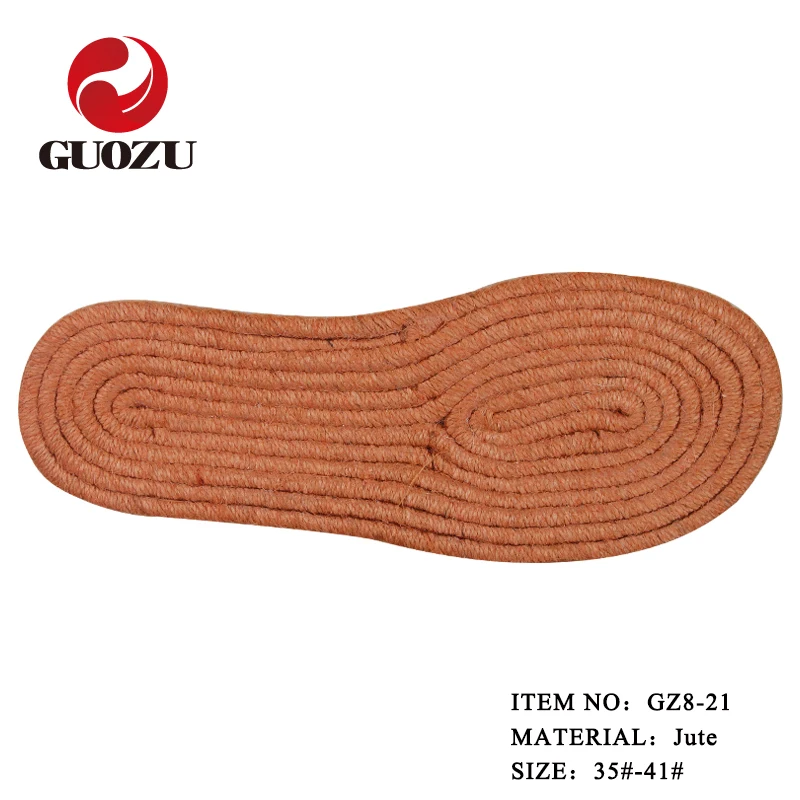 Jute Midsole Women Espadrilles Soles Jute Soles for Sandal