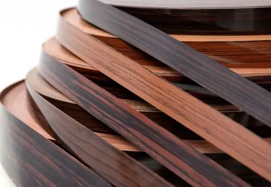 Pvc/ABS/3D  edge banding for plywood Cabinets Tape Strips  Table Tops Office Furniture Decorative Wood Door FUWEI