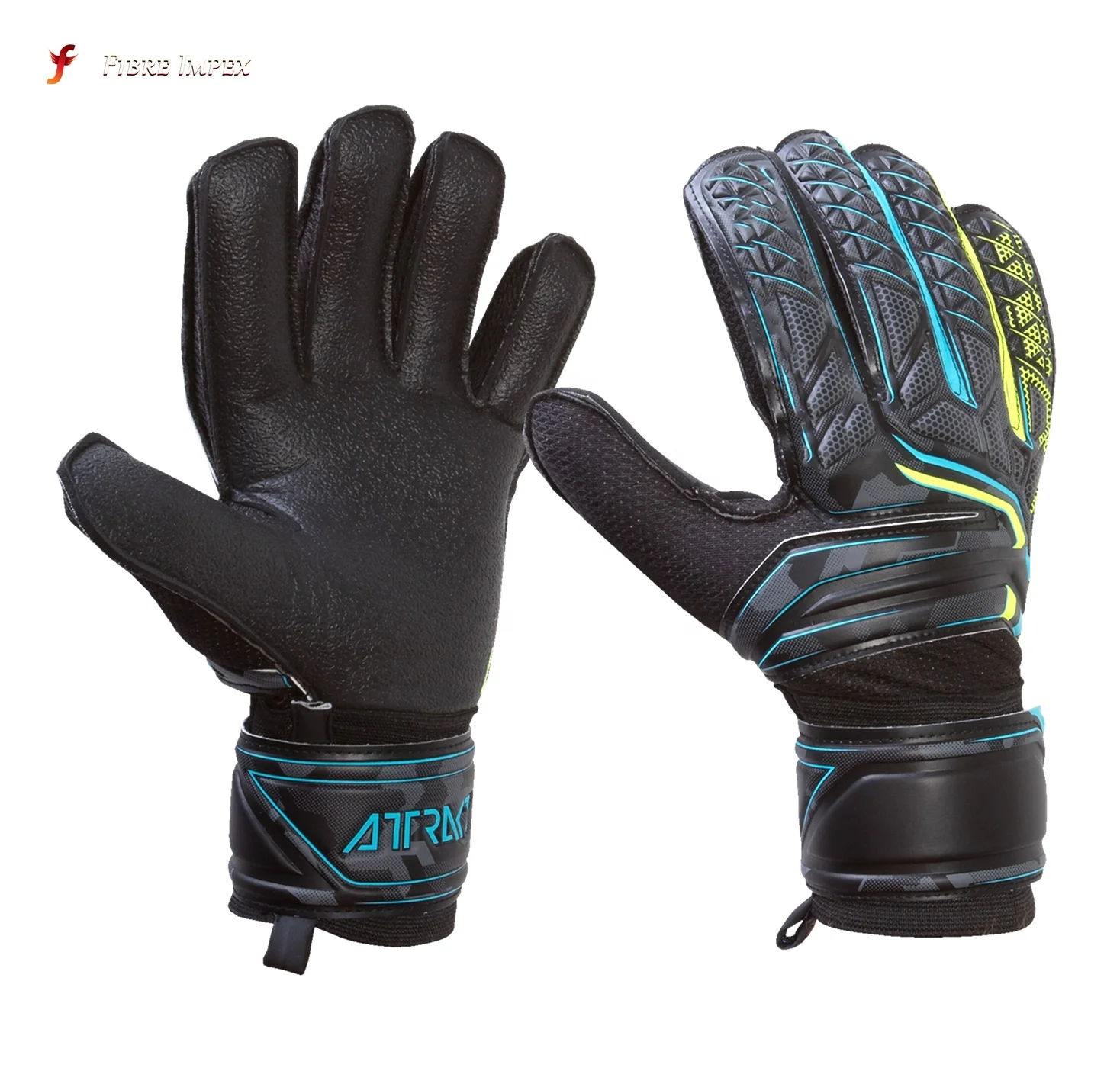 2020 wholesale manufacturer goalkeeper gloves for soccer football matches in German latex