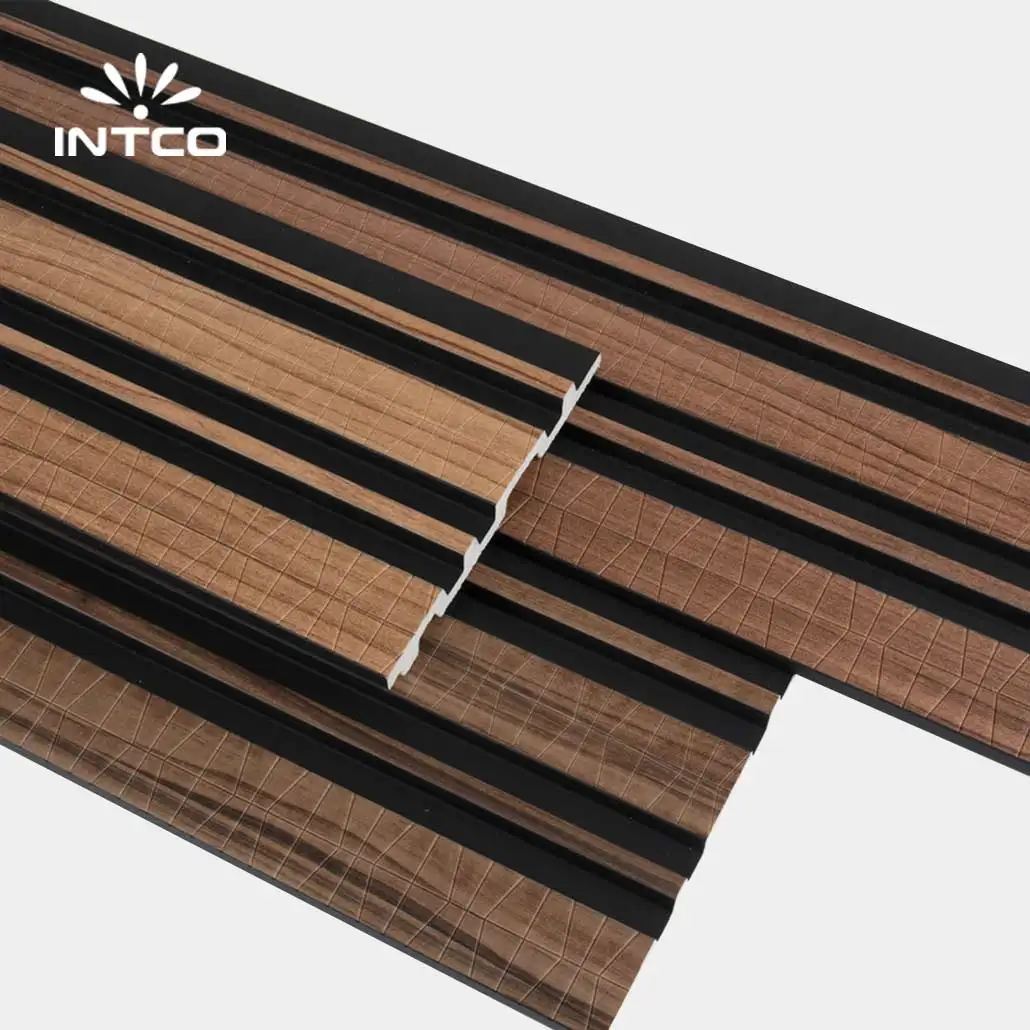 INTCO Quick to Install Eco-friendly Home Decor Waterproof Anti-moth 3D Design Indoor Wall Panel