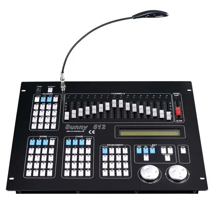 BAISUN Inexpensive and stylish dmx 512 controller Sunny 512 stage lighting console