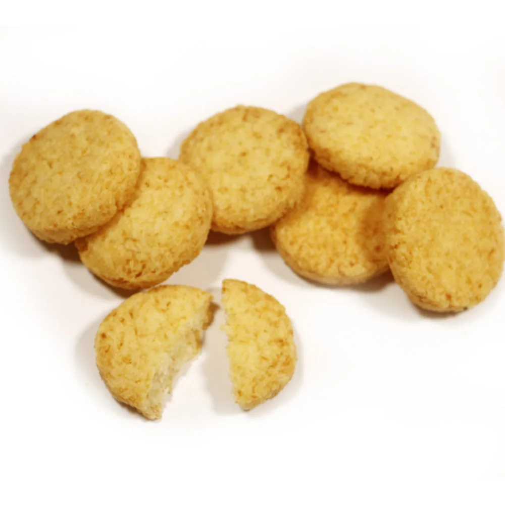 China coconut cookies Healthy Cookies And fortified butter coconut biscuits in carton