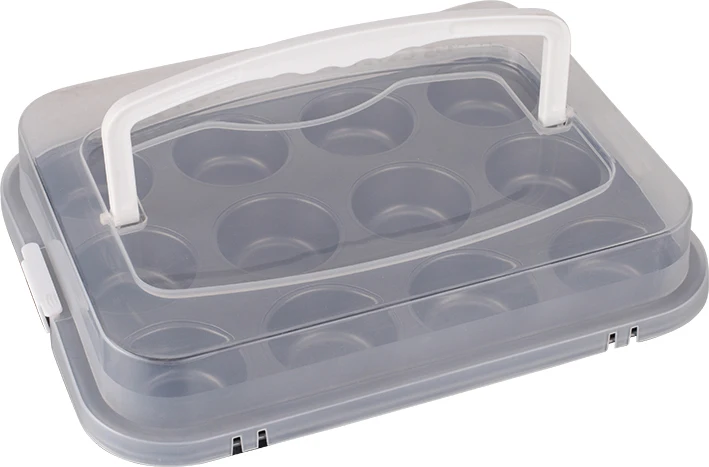 Non stick can group rectangular cake frame with cover outdoor camping box oven bakeware