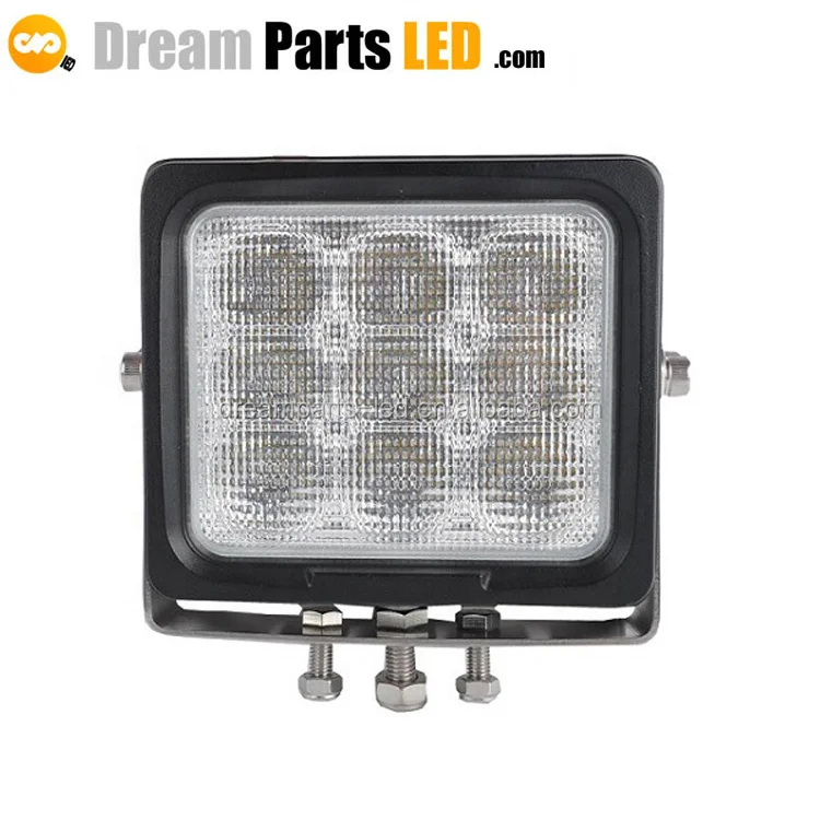 auto lighting system led work light bar 6inch 90w truck forklift led headlight for 4x4 utv atv boat tractor