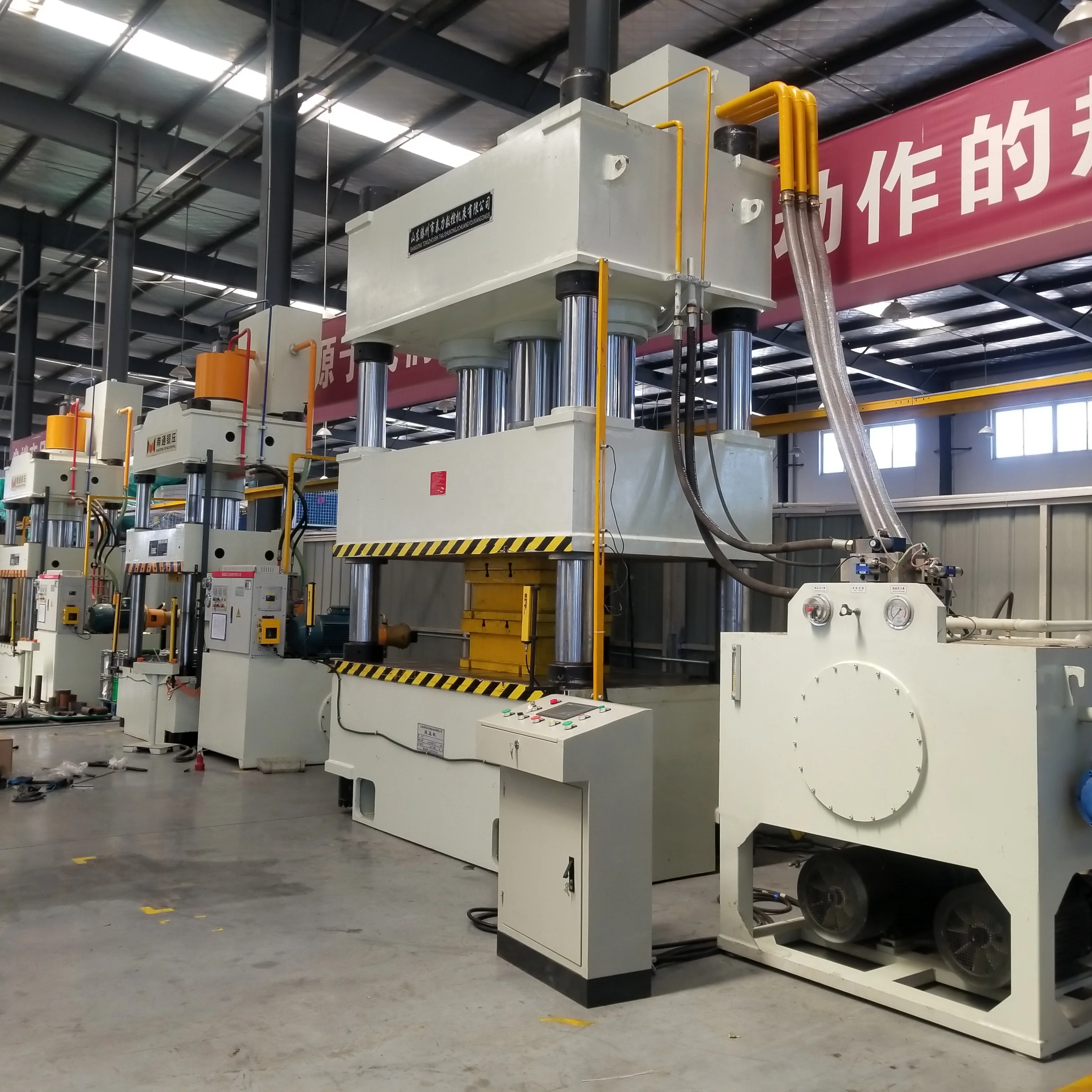 1000 ton servo motor hydraulic press hot forging machine for auto parts gear pressing