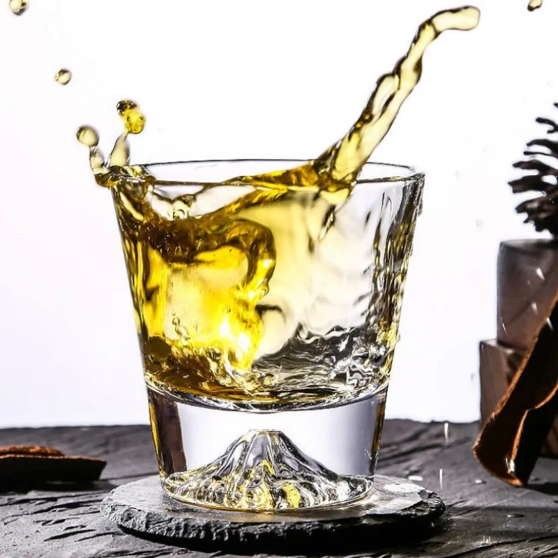 Mountain Whisky Glasses With Logo 270mL Cheapest And Best Whiskey Shot Glasses