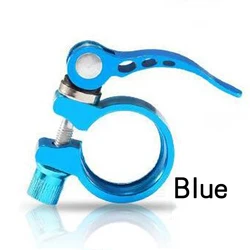 MASHEKA 25.4 28.6 31.8 34.9 40.5 mm mountain bike seat pipe clamp bicycle quick release clamp aluminum alloy pipe clamp