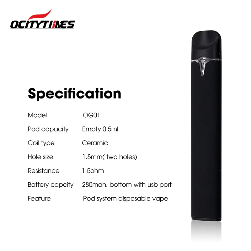 2021 Pod системы vape ручка перезаряжаемая электронная сигарета изготовленным на заказ логосом