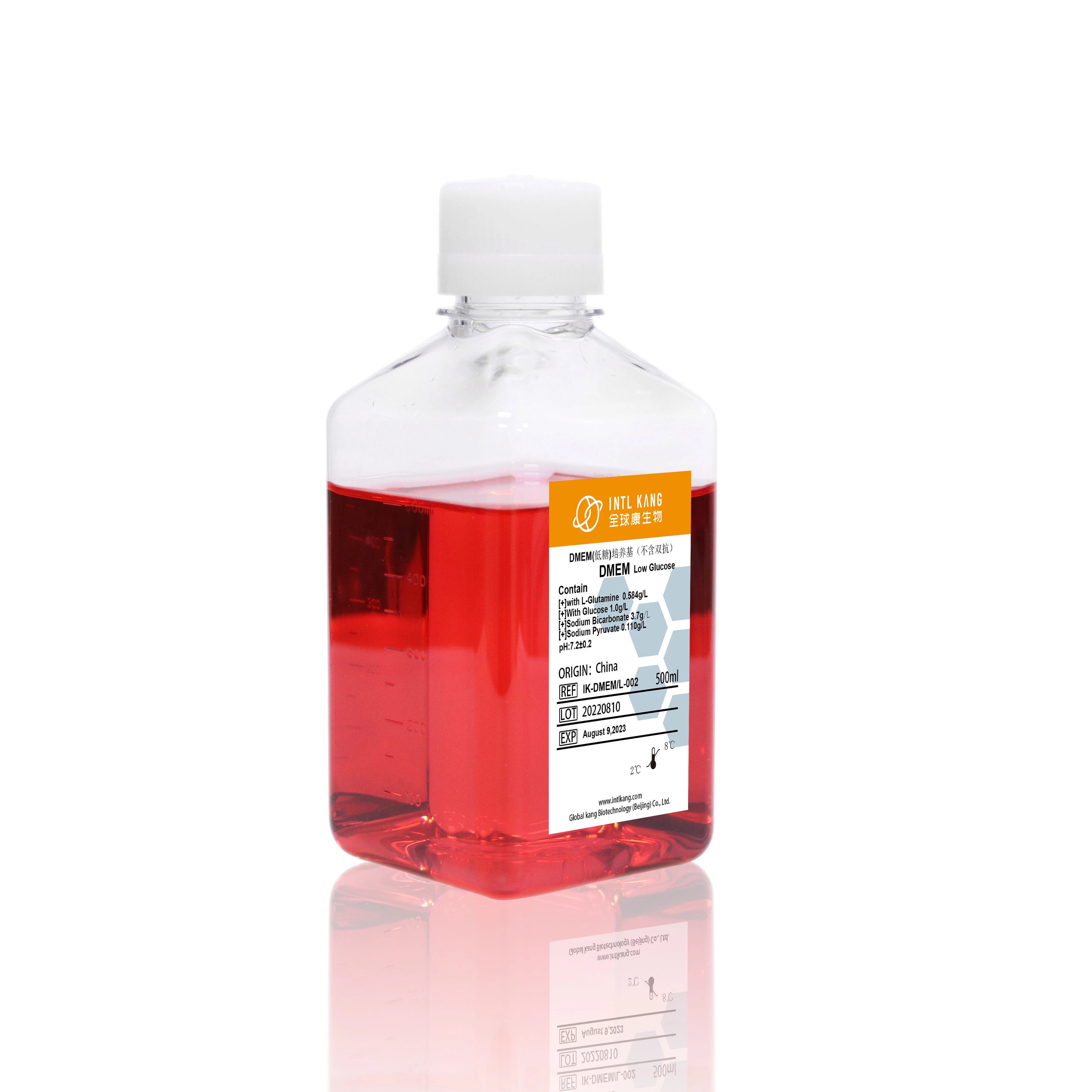 High Quality Cell Culture Medium Low Glucose DMEM for Lab Research with Newborn Bovine Serum