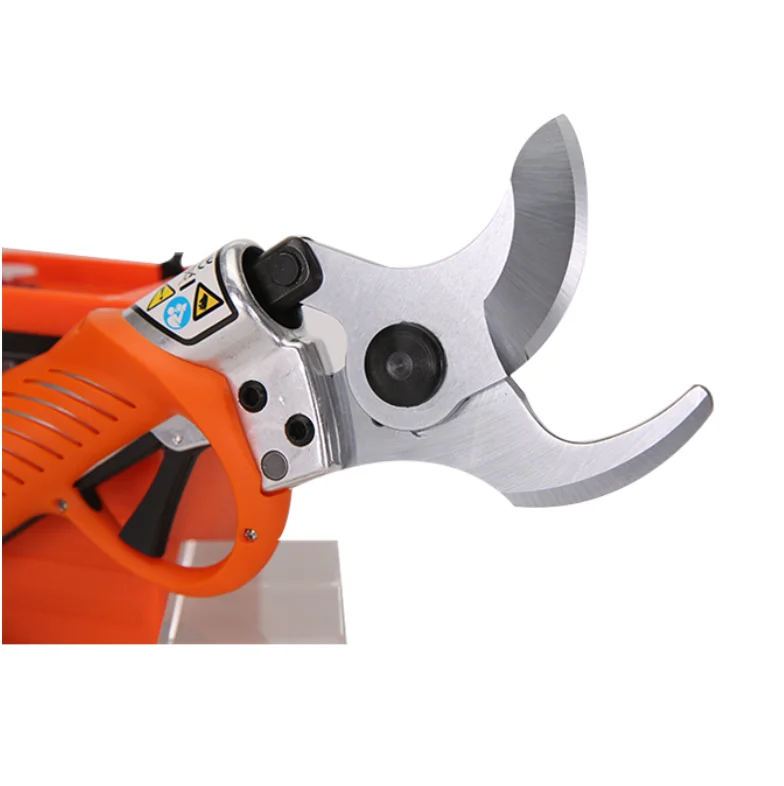 Large capacity battery 45mm electric pruning shears scissors electric tree pruning shears