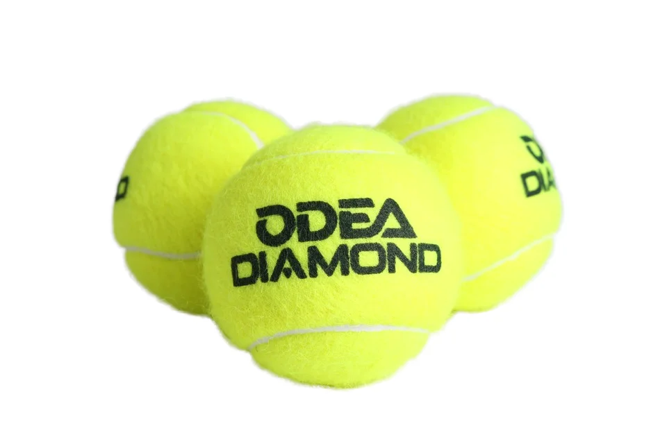 Odear High Quality Pressureless Tennis Ball Custom Rubber and Wool Blend for Adult Training Factory Wholesale