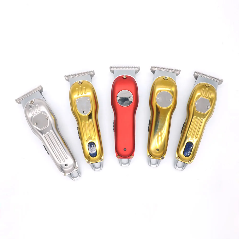 Hot Selling Rechargeable Hair Clipper Portable Cordless Electric All Metal Hair Trimmer