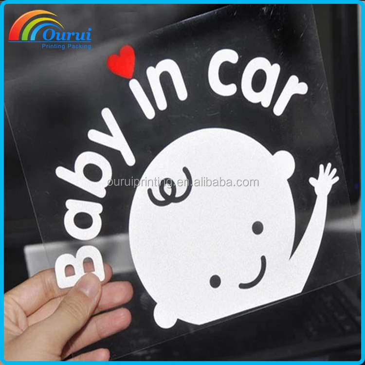 Customizable Disposable Waterproof Reverse Body Stickers for Cars with Custom Glue and Color Options