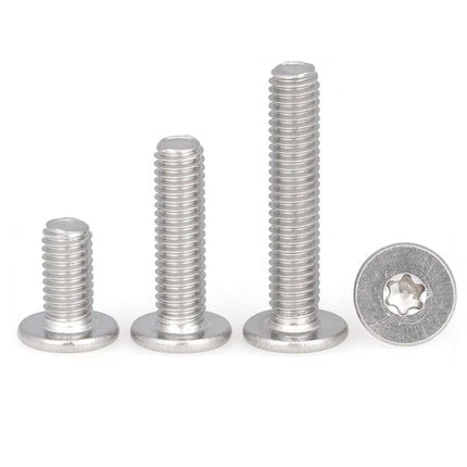 M1.6 M2 M2.5 M3 M4 Stainless steel 304 ultra low torx head screw flat head torx screw