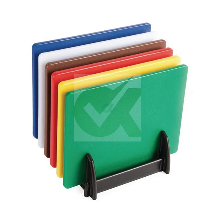 Multi Purpose Safe Cutting Board Plastic 6 Inch Portable Sample Anti Slimeria 1.2cm 1.8cm PE chopping board