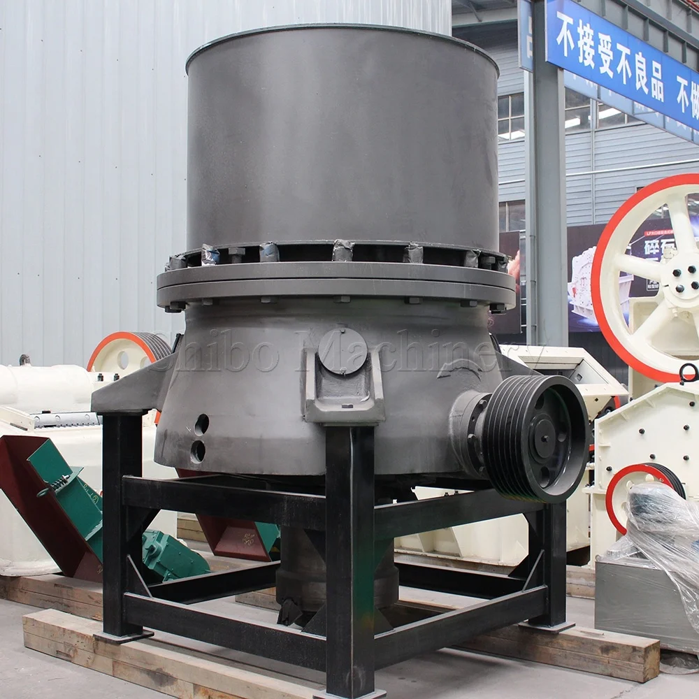 Superior quality small hp500 cone crushing copper gold iron ore basalt single cylinder hydraulic cone crusher
