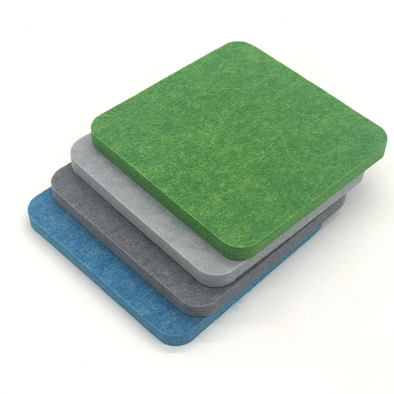 Звукоизоляционная сборная акустическая настенная панель из полиэстера