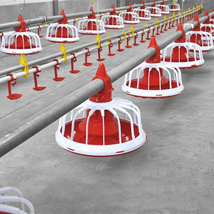 Customized Design Floor Management Livestock Poultry Chicken Broiler Feed Production Line Automatic Chicken Feeder Line