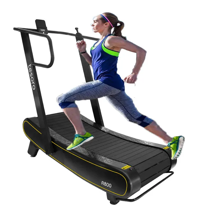 running machine for all person curved gym treadmill woodway curve treadmill for sale with easy speed control