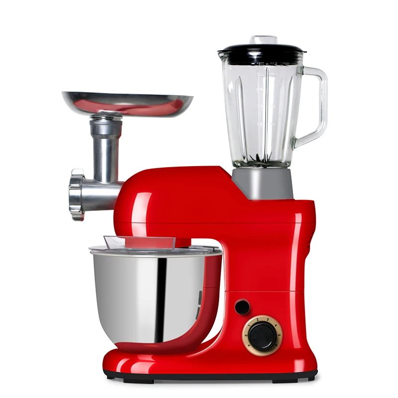  Бренд Cheftronic 1200 Вт 5 в 1 кухонный комбайн Электрический стенд пищевой миксер с мясорубками и ручным