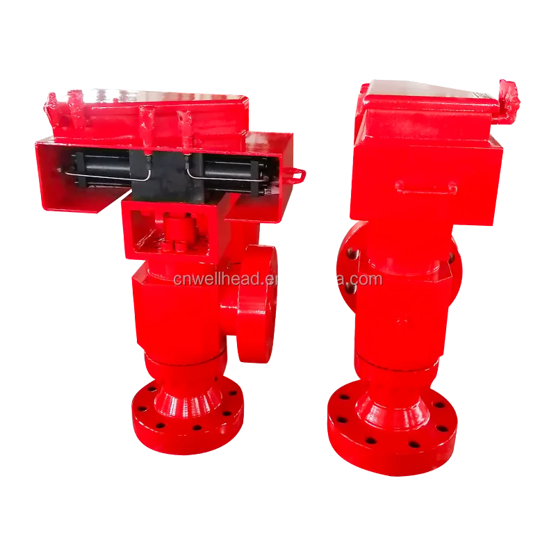 FACTORY DIRECT SALES API 6A HIGH PRESSURE SWACO ORIFICE HYDRAULIC CHOKE VALVE WITH GAER OPERATION/MANUAL  ADJUSTABLE CHOKE VALVE