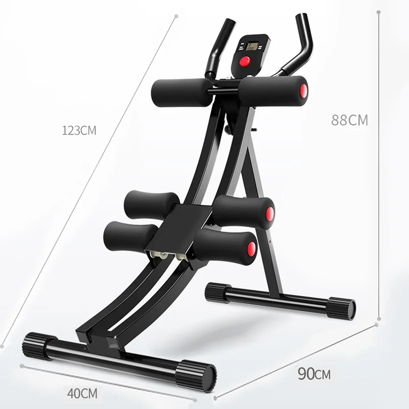 Fitness indoor home Lose Belly Fat exercise Gym Equipment Total Crunch Foldable abdominal crunch machine