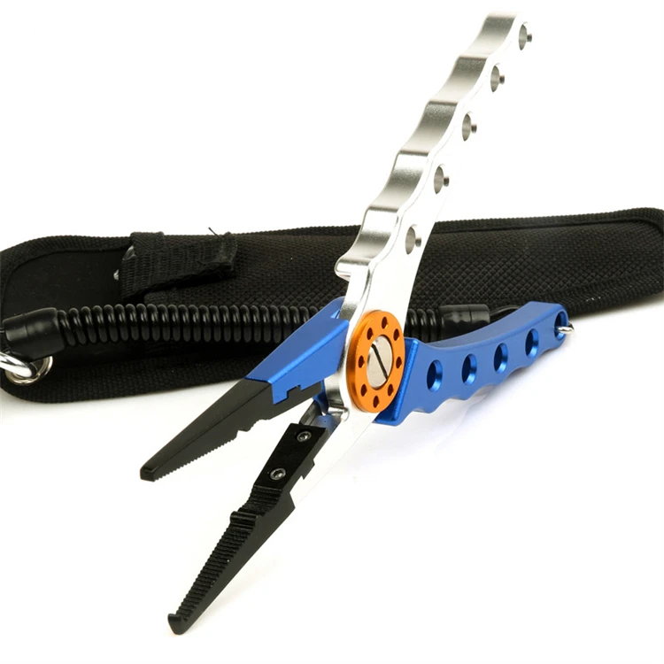 High Quality & Best Price Crimping Pliers Saltwater Custom Extra Long Needle Nose Fishing Plier Fishing Tool Line Cutting Plier