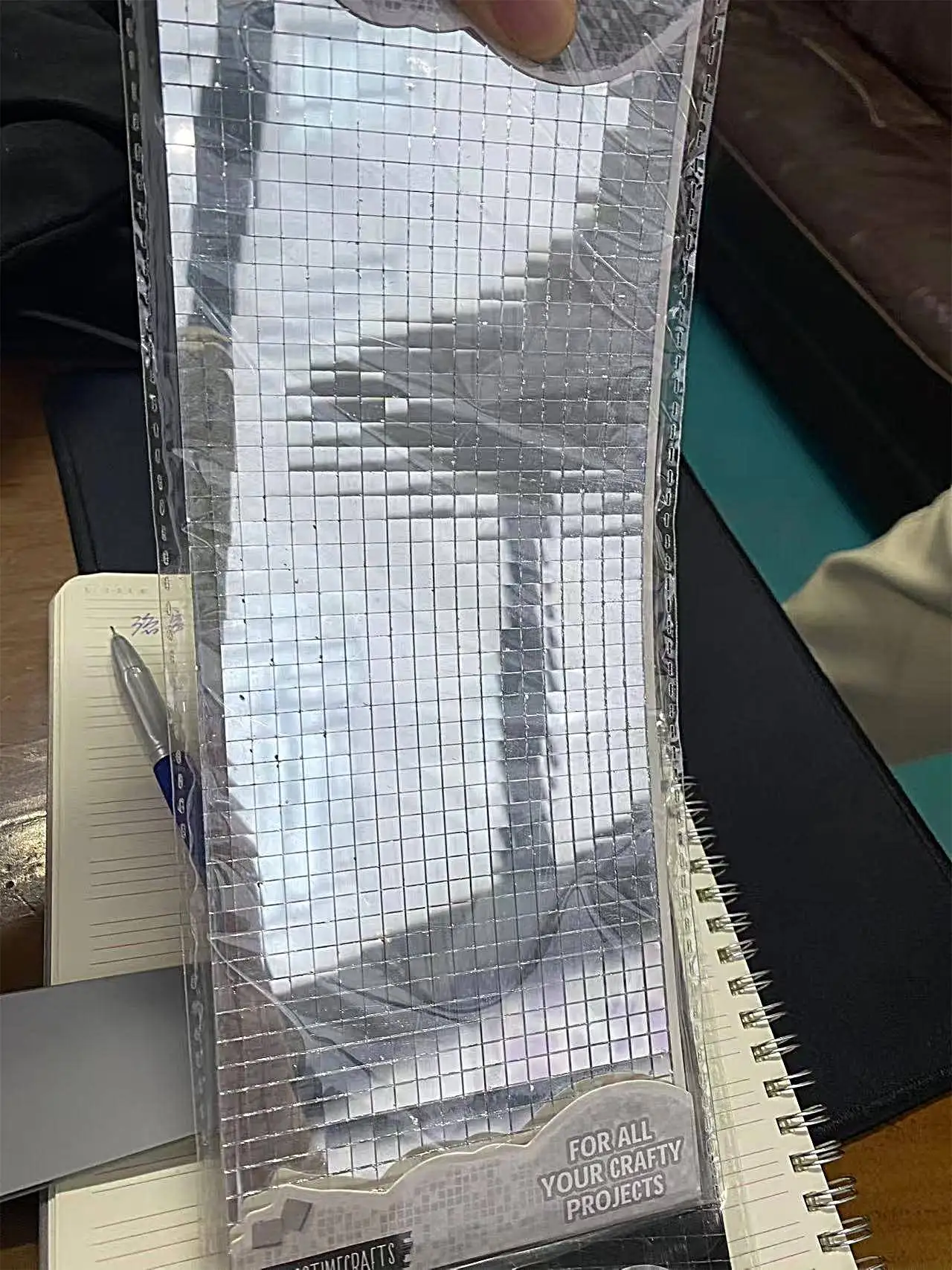 Manufacturers wholesale wall mirror tile self-adhesive color 5*5 10*10 glass mosaic mirror brick