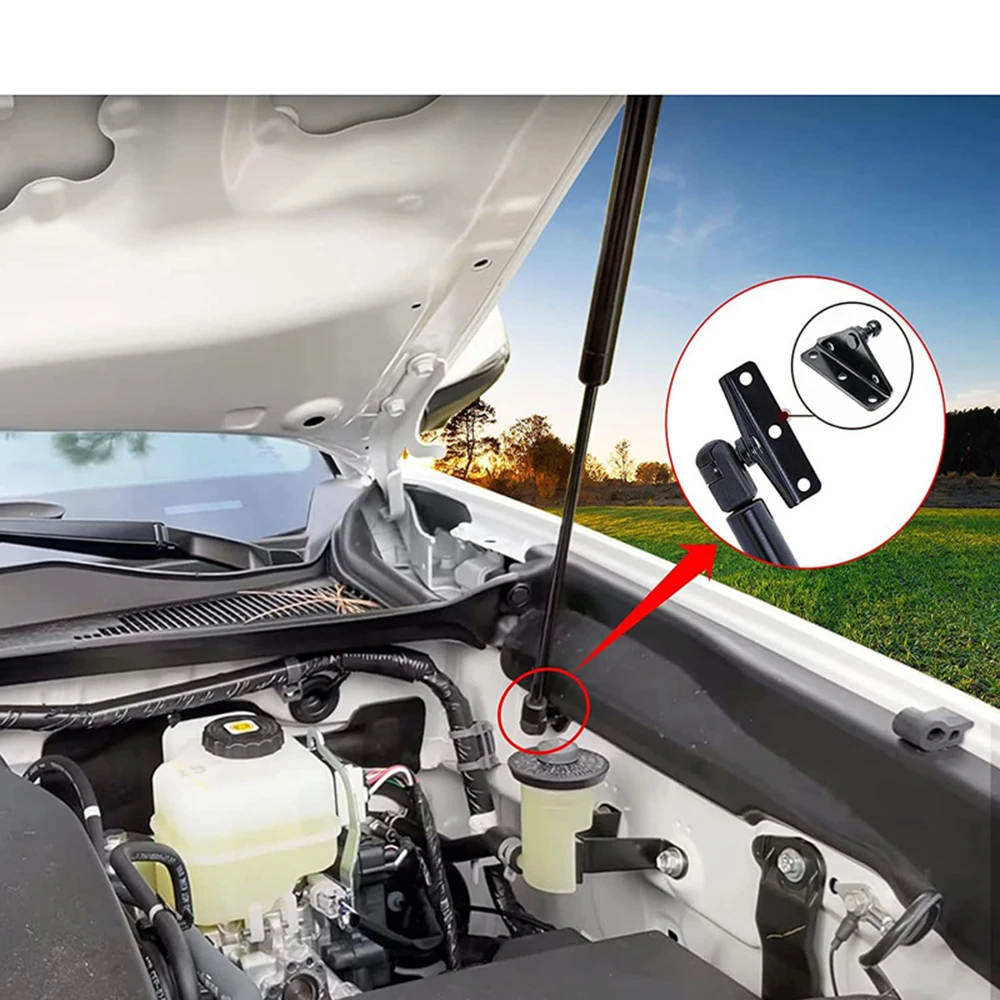 Bonnet Refitted Gas Spring Fits 2016+ Toyota Tacoma Gas Lifting Hood Shock Absorber Kit Accessories Automotive Parts