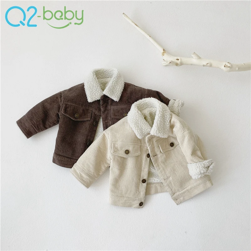 
Custom made thickening baby jacket toddler baby girl boy winter coat 2487 