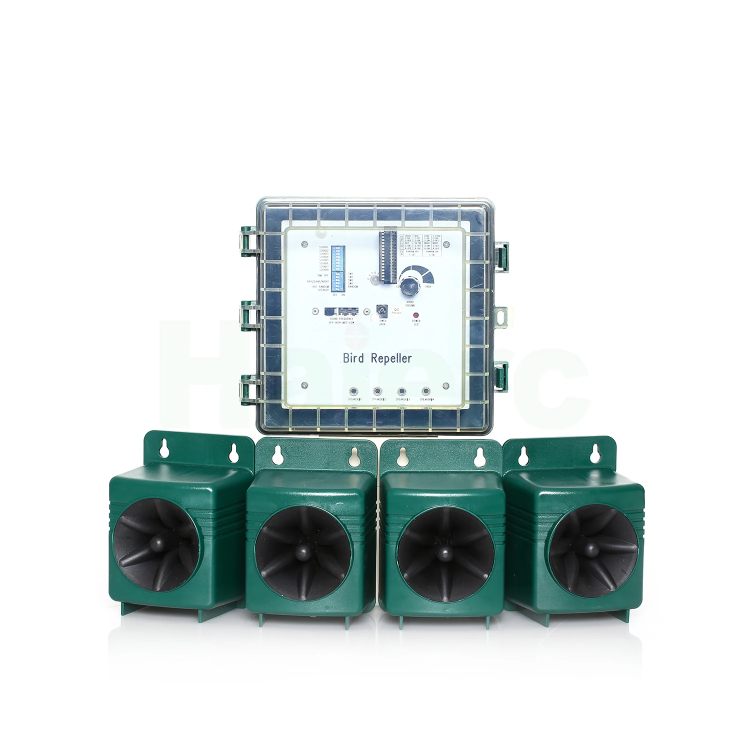 Haierc Ultrasonic Bird Repeller Machine Bird Scarer Pigeon Repellent