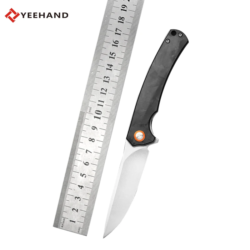 Hot Sell potable edc camping  5CR15 stainless steel tactical folding knife outdoor knife